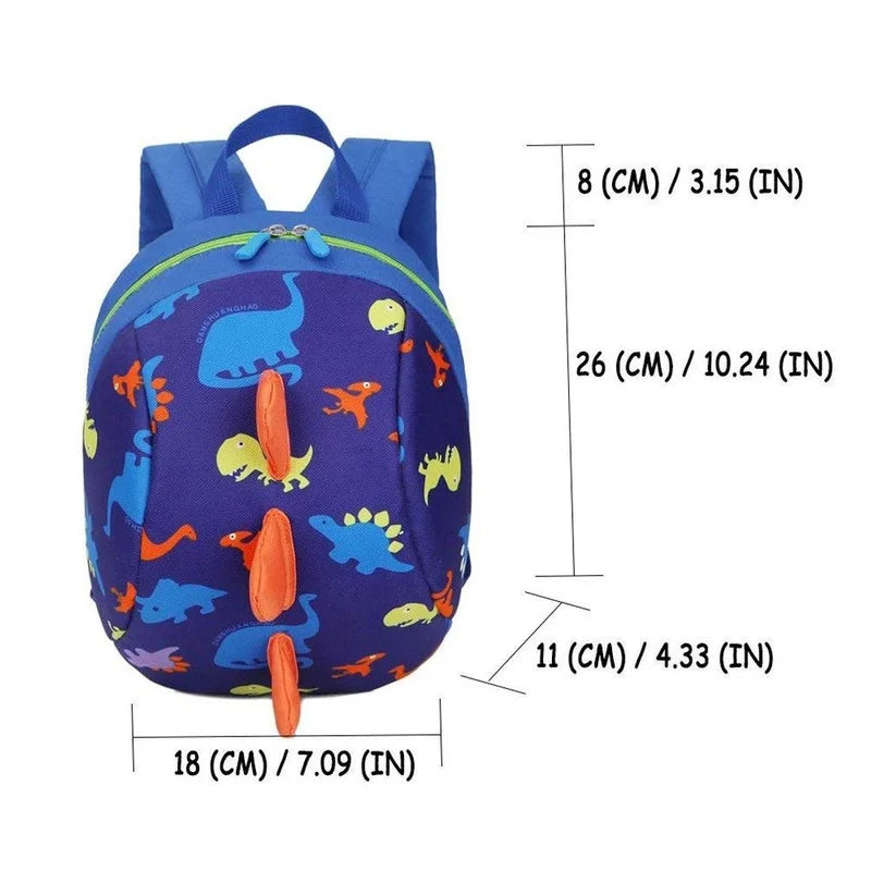 Baby Dinosaur Backpack with Anti-Lost Harness