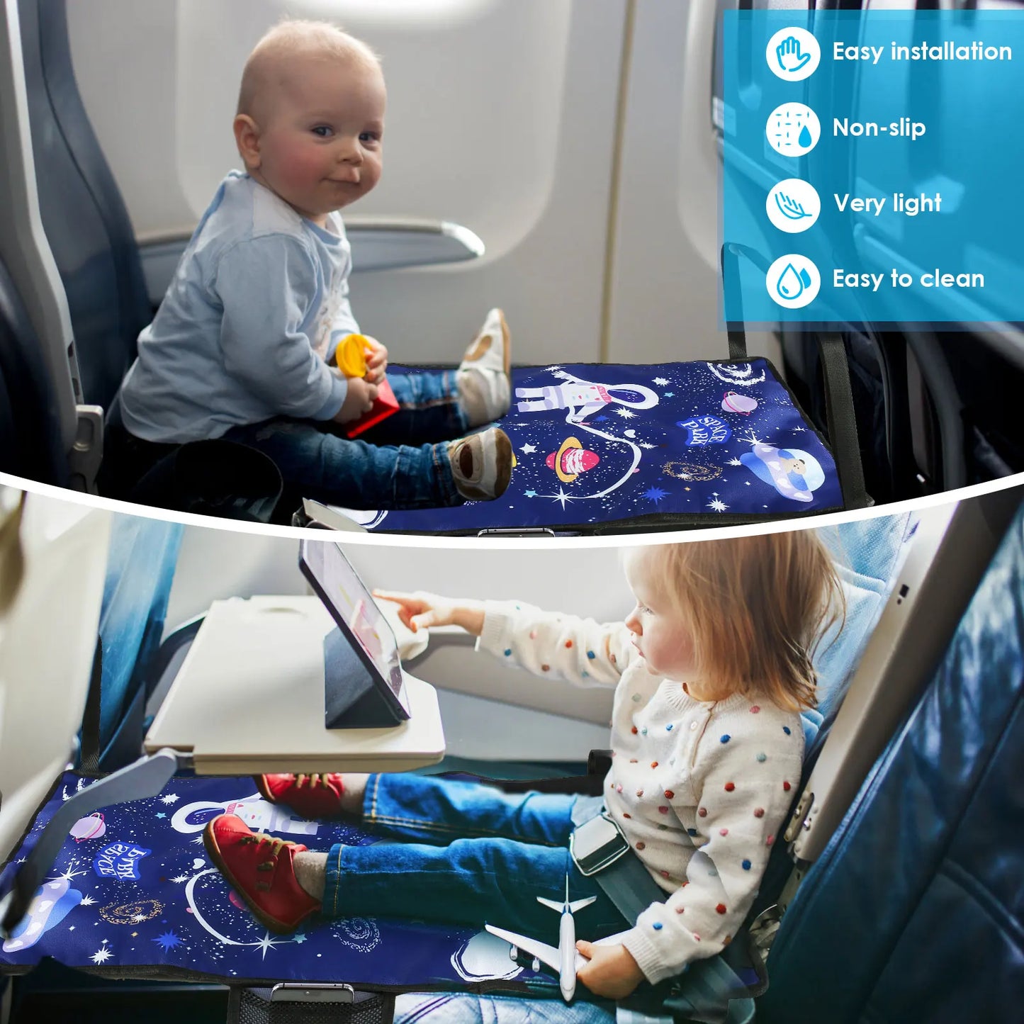 Kids Travel Airplane Bed